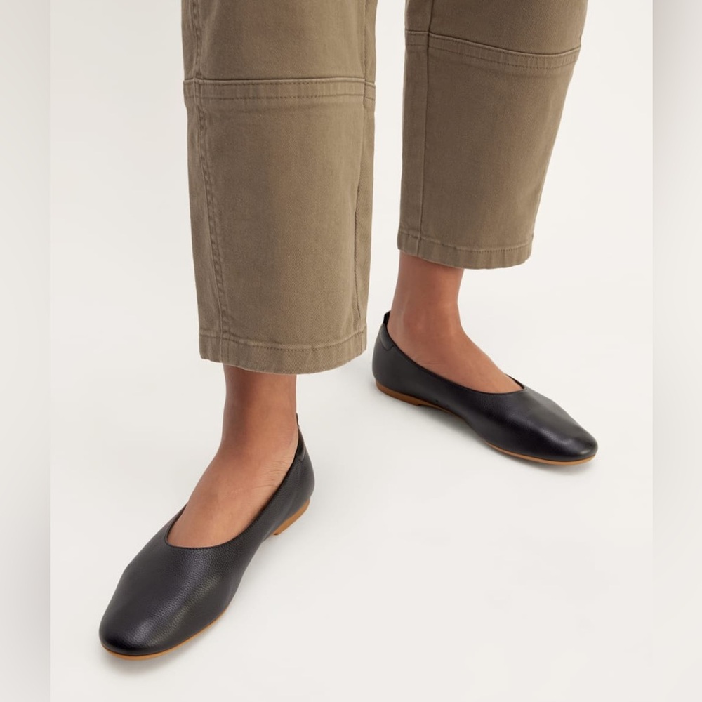 Everlane Day Glove Ballet Flats Black Size 7
